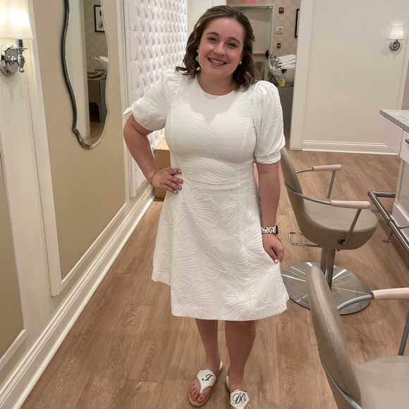 Lilly Pulitzer White Dress Size 12 - Picture 3 of 3